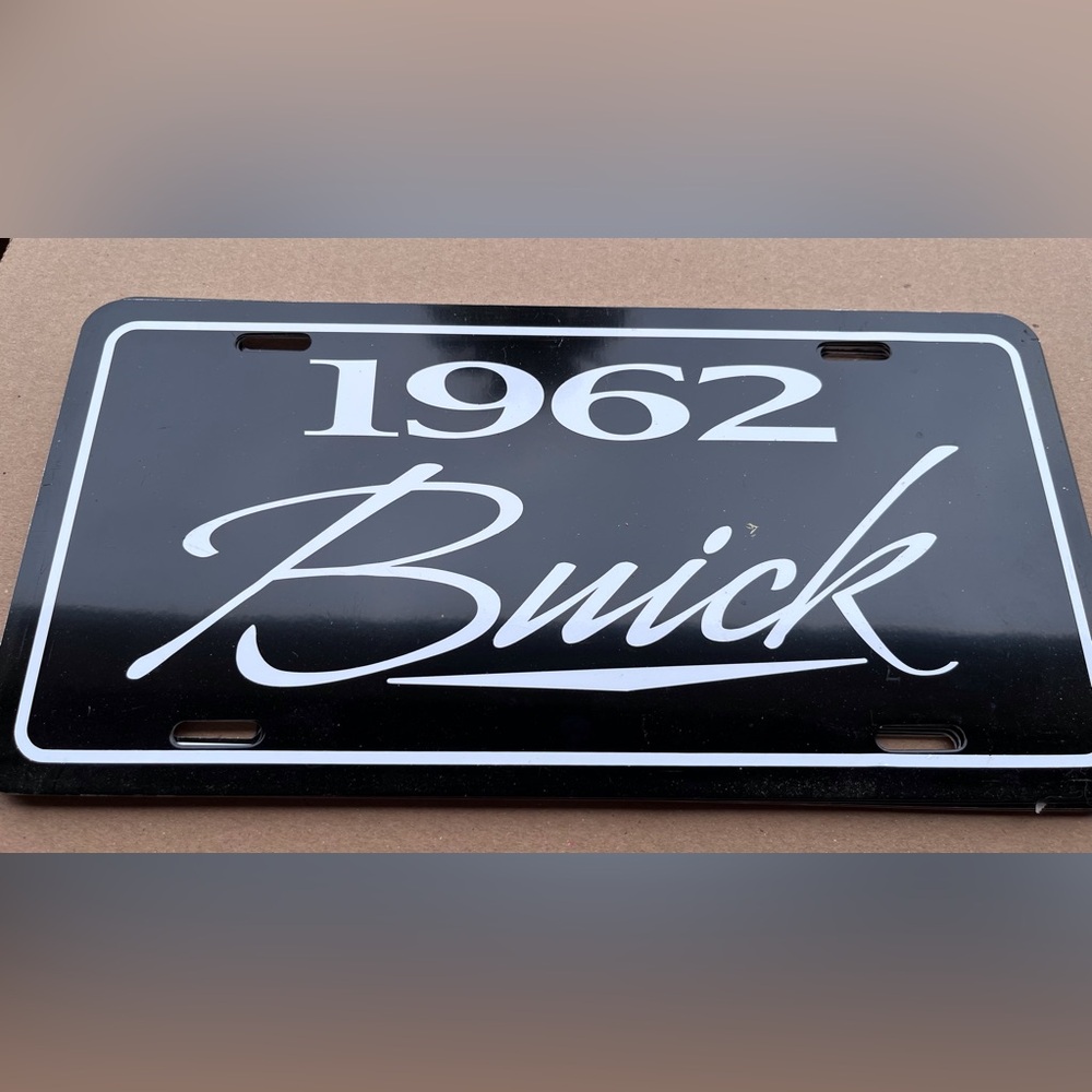 1962 novelty license plate.  $19 choose the color